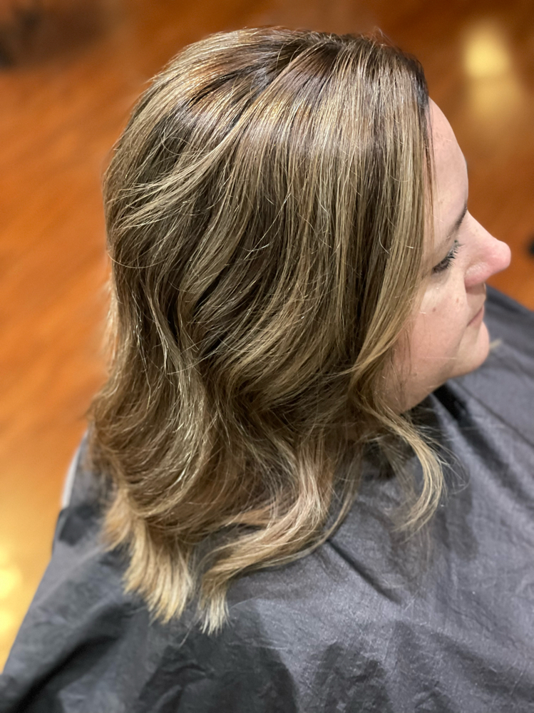 Color + Highlights Touchup