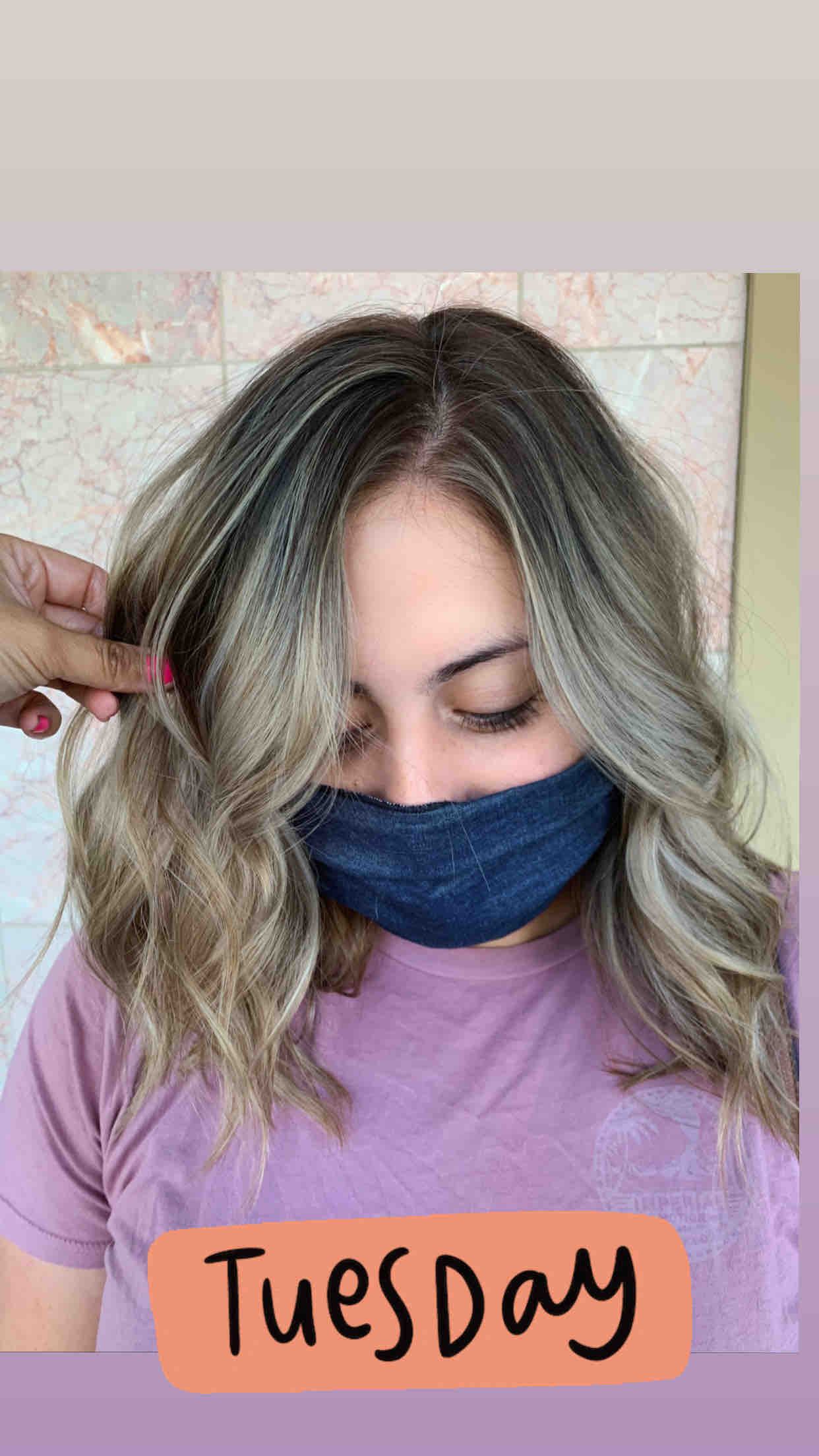 Mini Highlight/balayage(crown only)