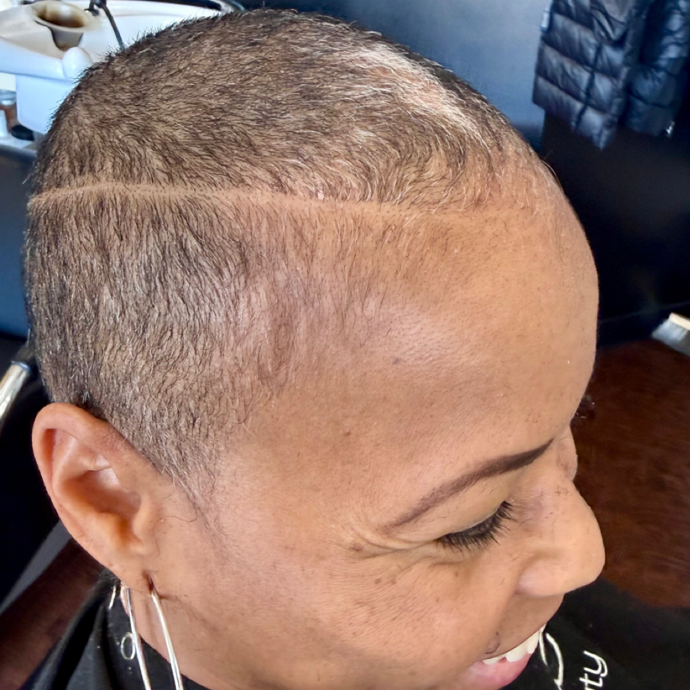Stander haircut at The edge beauty concept salon ny in Massapaqua, NY