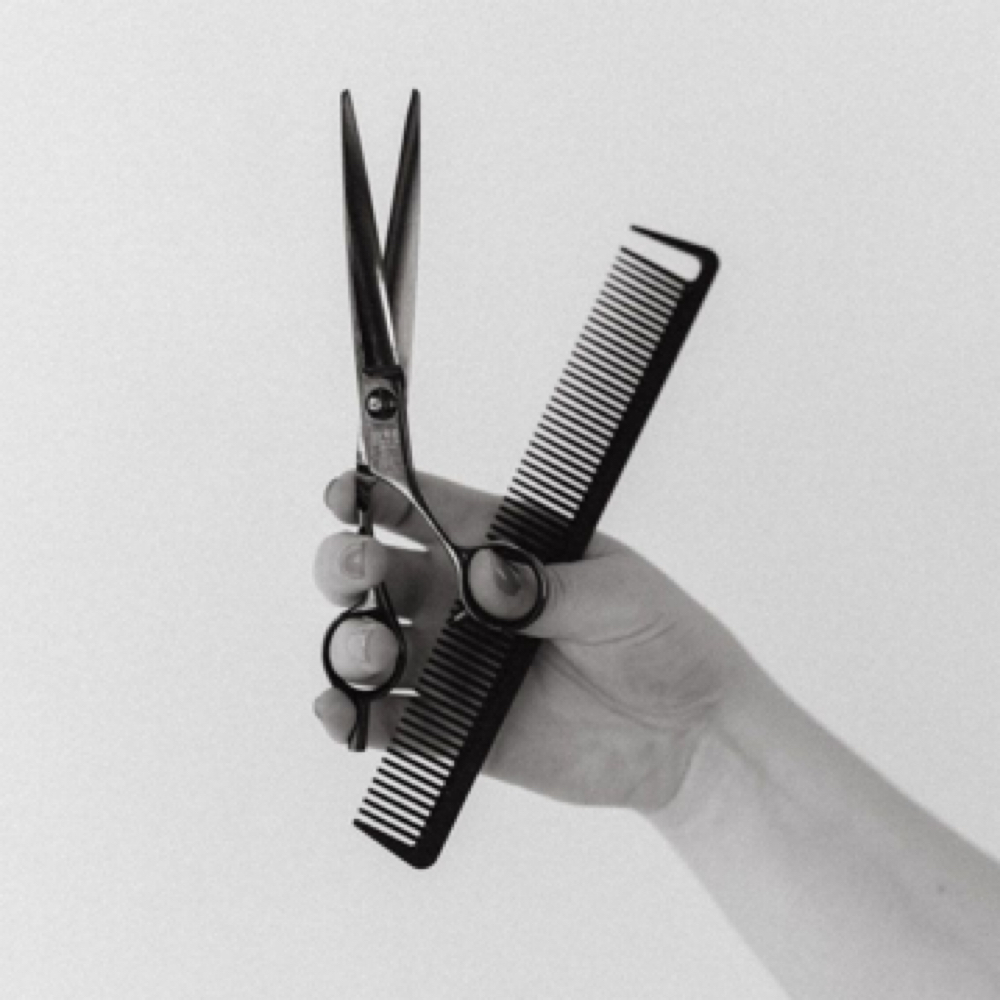 Men’s cut at Sincerely Sami in Richmond, TX