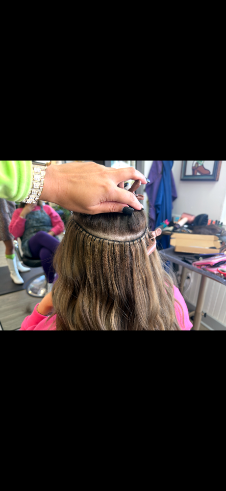 Hair Extension Installation at Beauty By Shay in Bossier City, LA