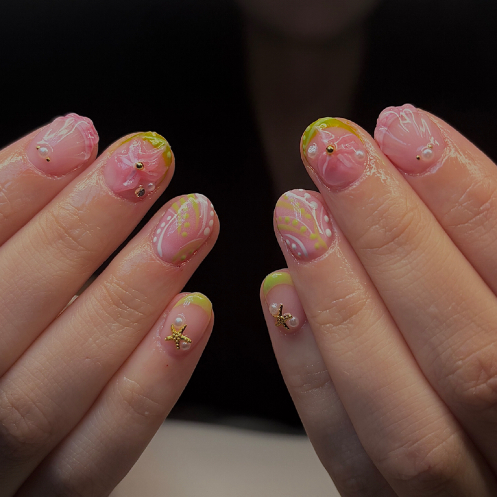 Builder Gel(BIAB) -Natural Short at Casa Chula Studio in Bloomfield, NJ