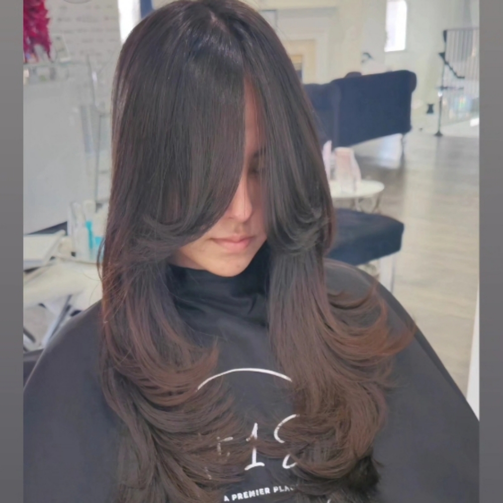 Wash and Blowout at Act 1 Salon & Spa in Winchester, VA