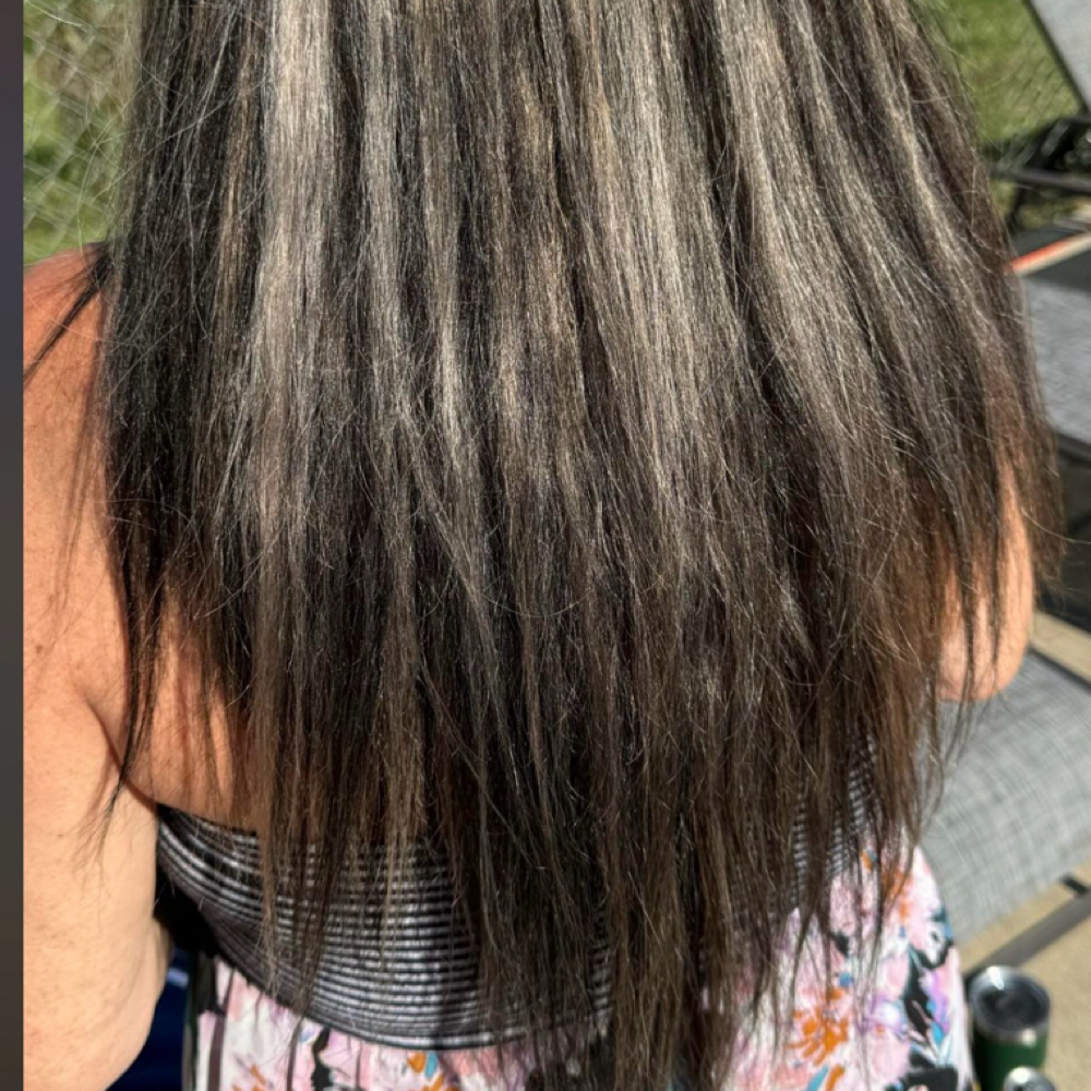 Two Color Foil at Beauty by Uma in Silvis, IL