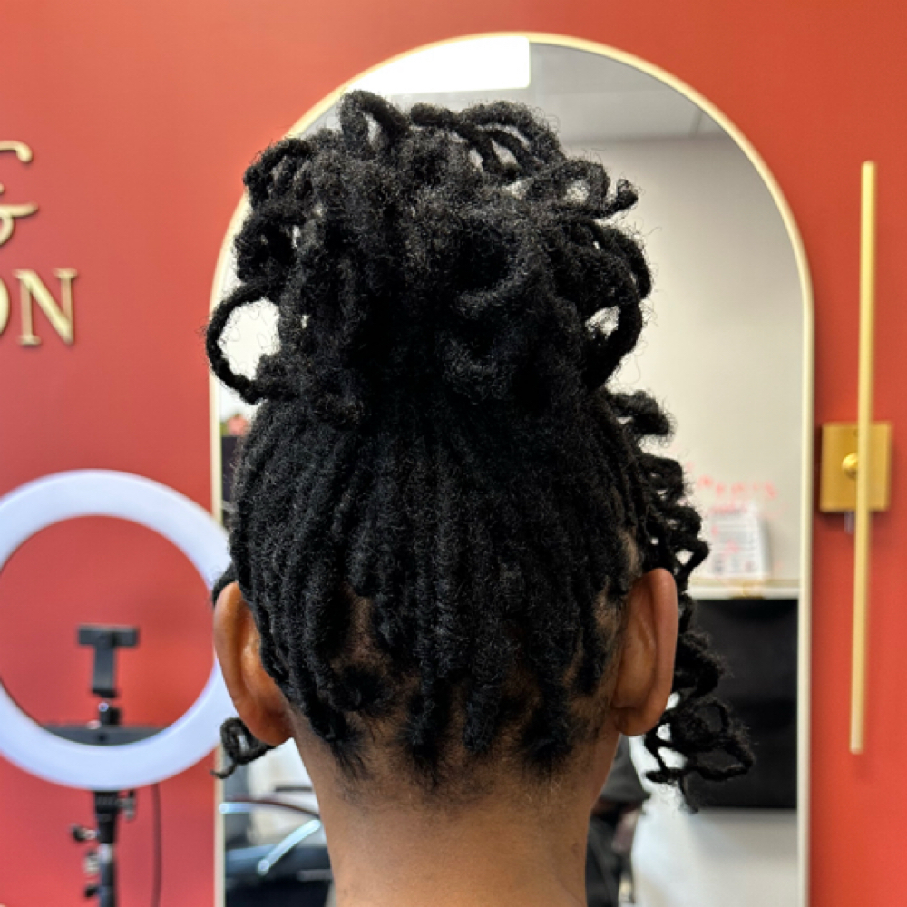 Loc Style at Follicle & Foundation Natural Hair Care in Marietta, GA