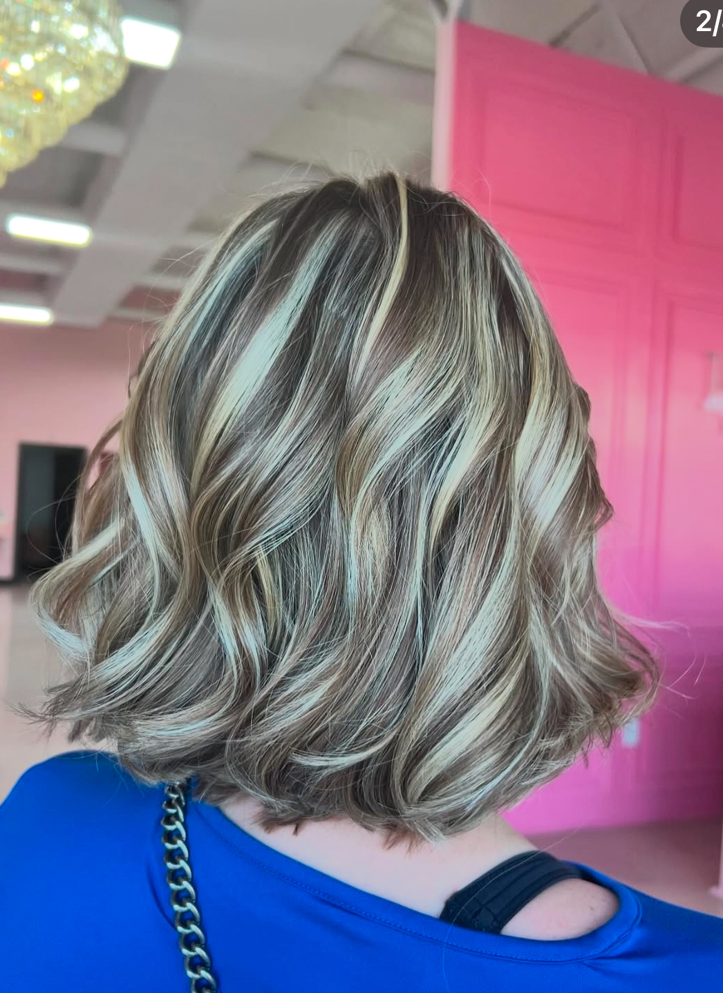 HIGHLIGHTS SHORT HAIR