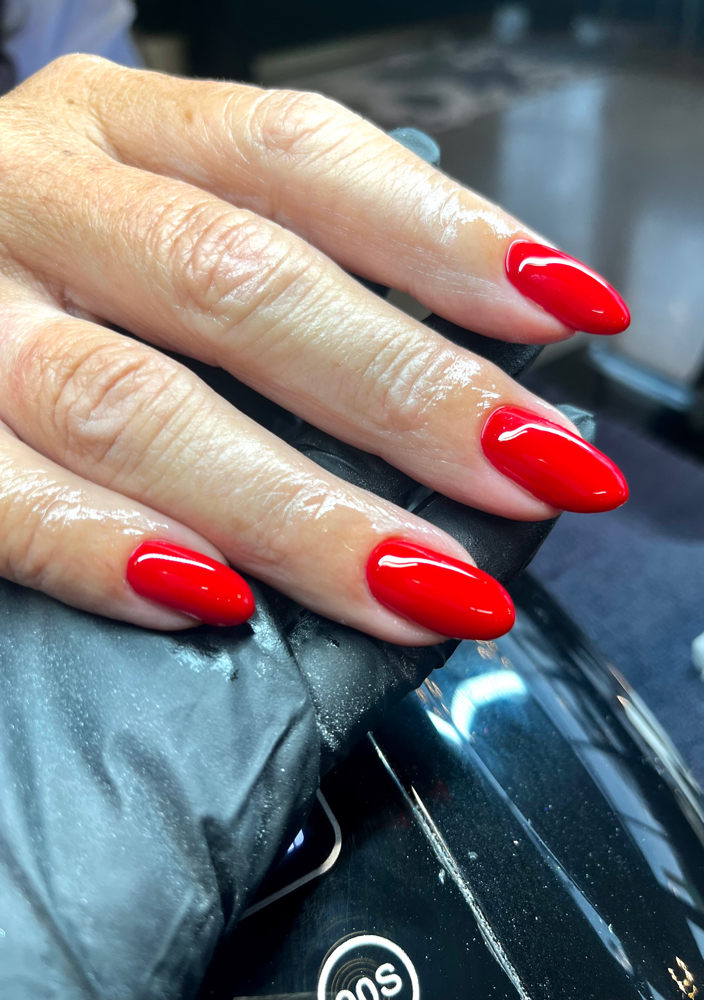 BIAB Single Color Manicure