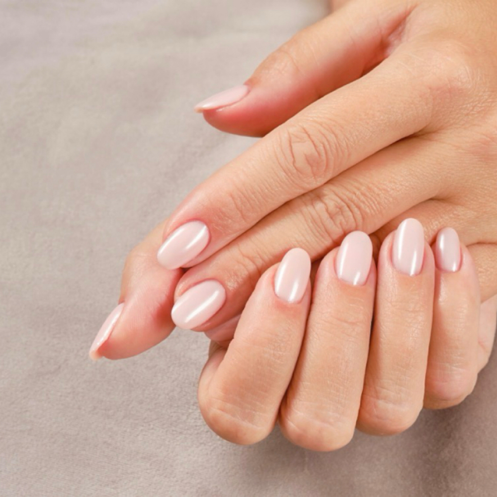 Short Structure Gel Manicure at Demigloss Nails in Medford, OR