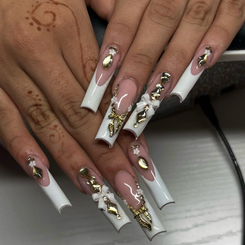 Bling Nails (per finger) at Marble Nails & Spa in Alpharetta, GA