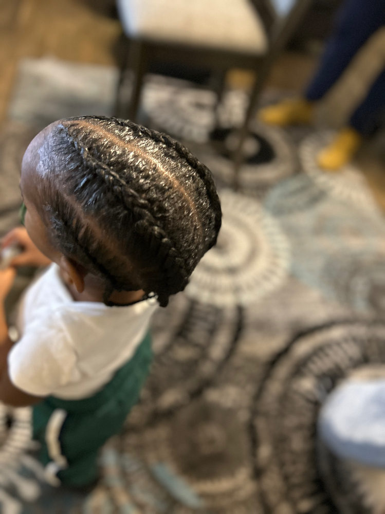 Under 7 Kids Braids & Starter Locs at Ayo Locs N Braids in Charlotte, NC