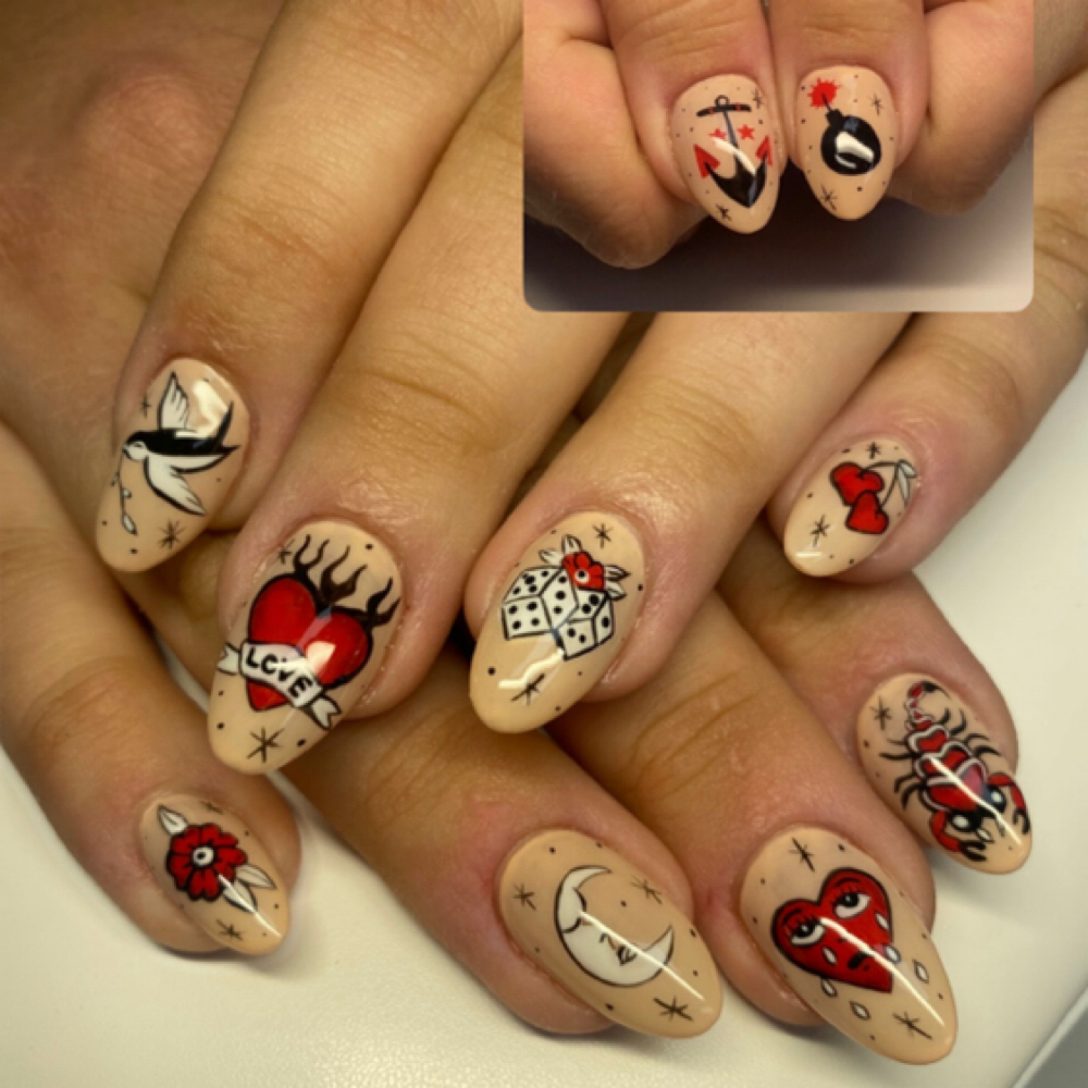 Nail Art - Tier 4 (add on) at Shameless Sets in Minneapolis, MN