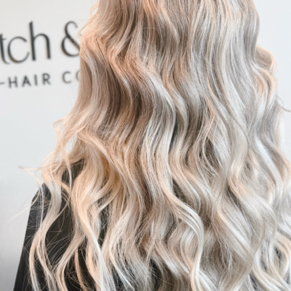 Hand Tied Extension Install at Hair by Jami in Rocky River, OH