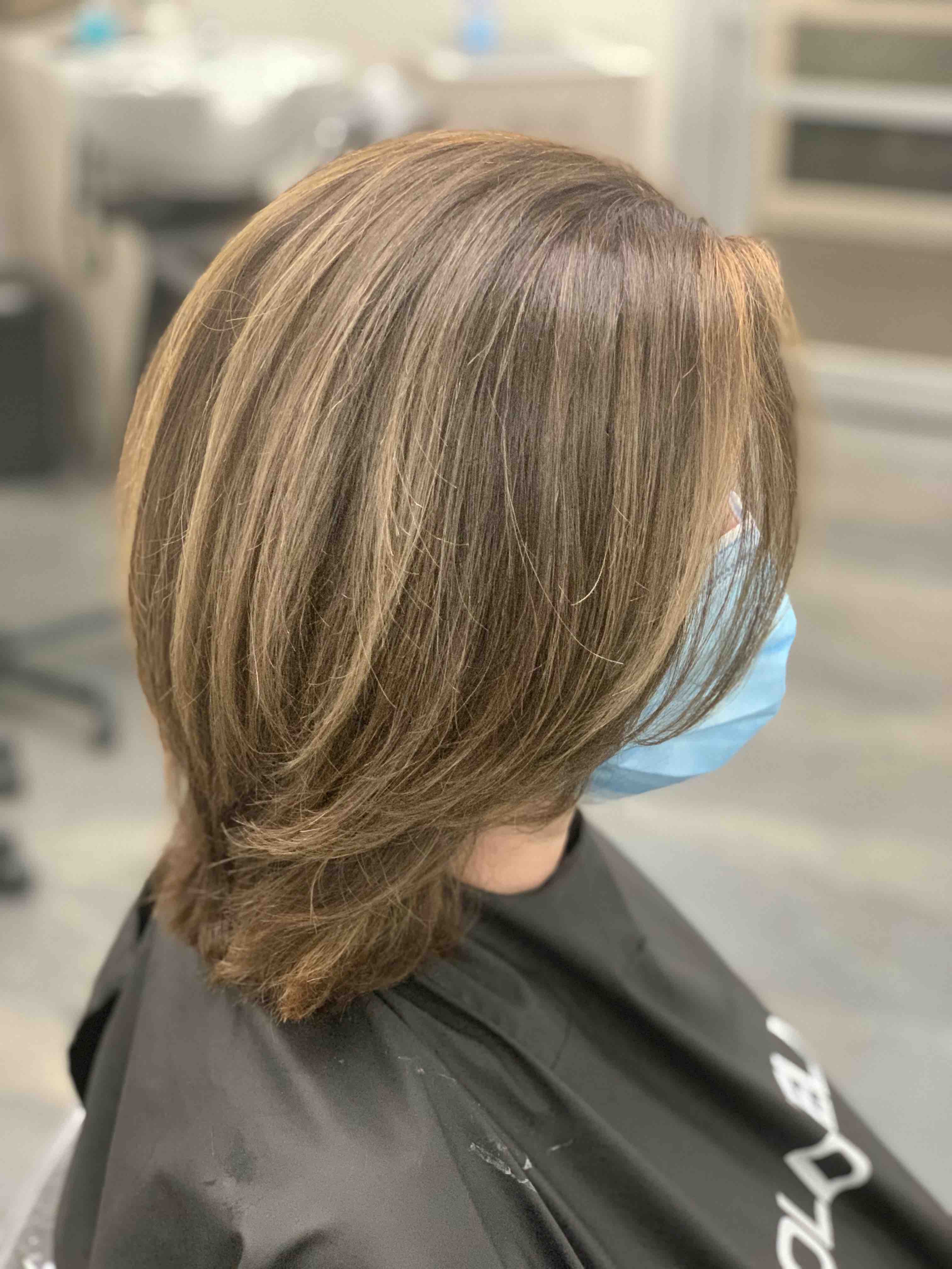 One Process Cut  Color And Blow Dry