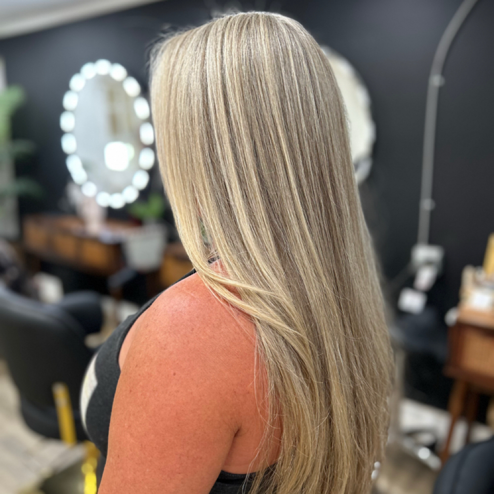 Traditional Foil (to the root) at Elise Brown in Waialua, HI