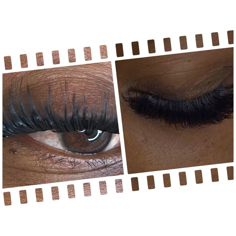 Cluster Lash Full Set