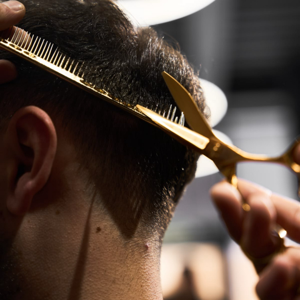 Mens Haircut at Makenna Griffin in Granite Bay, CA