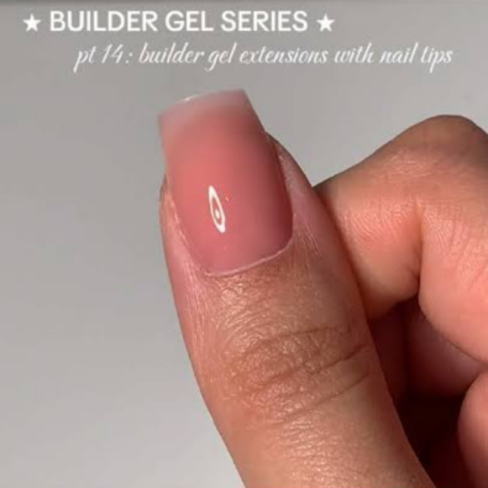 Builder Gel Full Set With Tip at Faith Filled Nails in Salina, KS