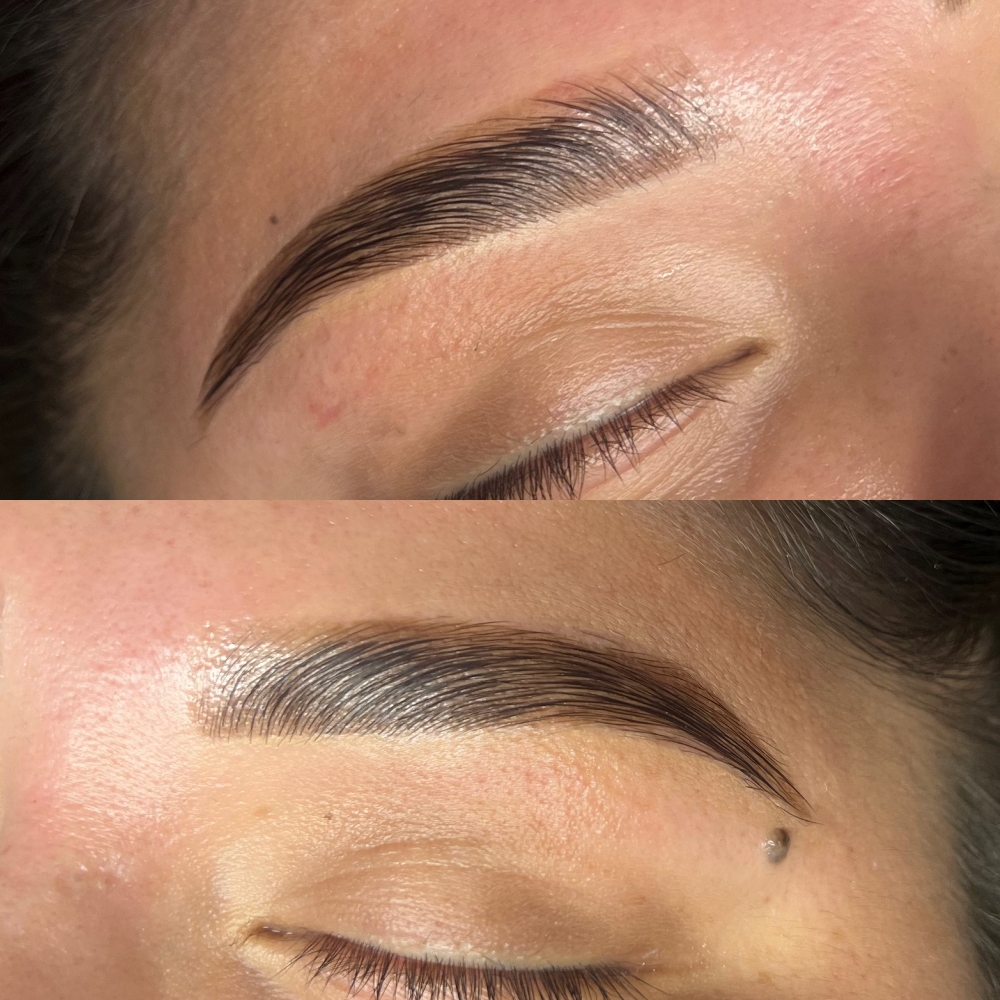 Eyebrow Lamiantion with Henna at Nora's Pampering Esthetics in Escondido, CA