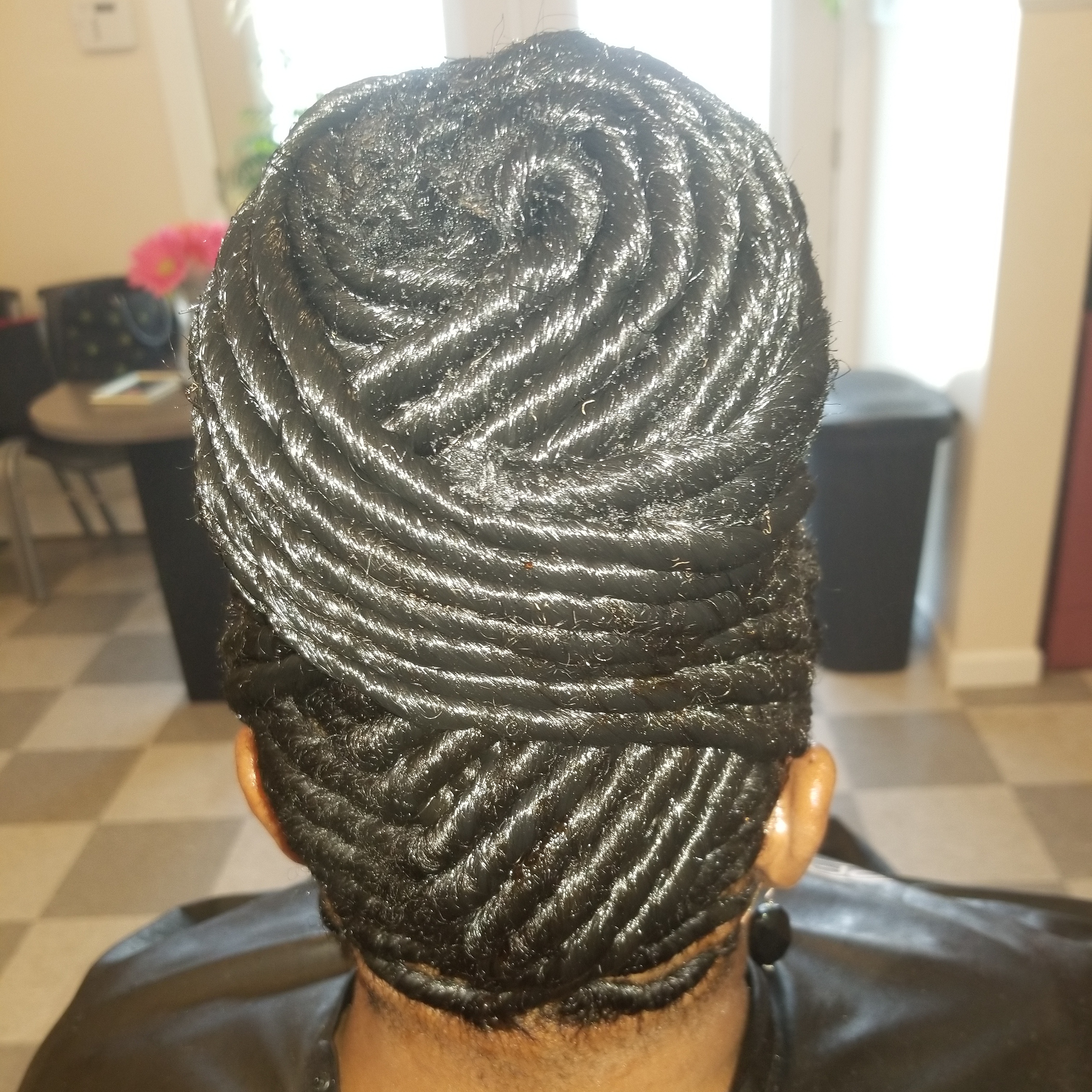 Shampoo/Twist Bun