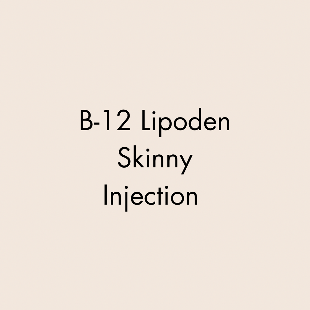 B-12 Lipoden Skinny Injection