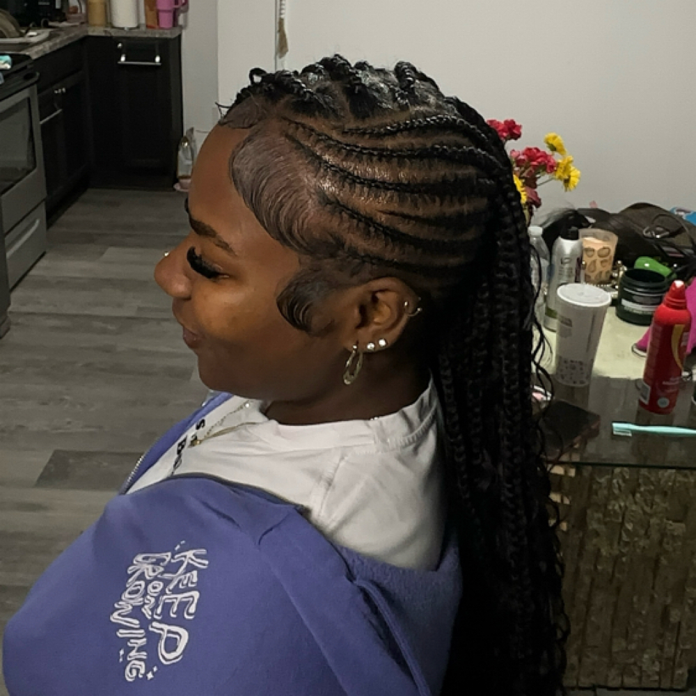 Cassie Style Knotless braods at Malama Collective in ocala, FL