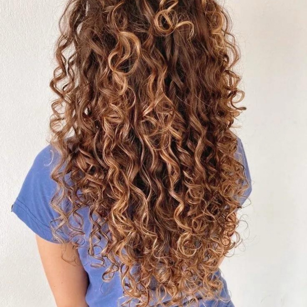 Curly Haircut (Tight Curls) at Earth + Ether Holistic Salon in Boulder, CO