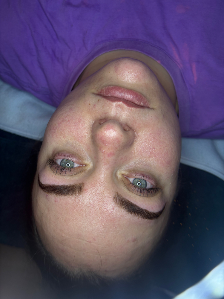 Lash lift and tint