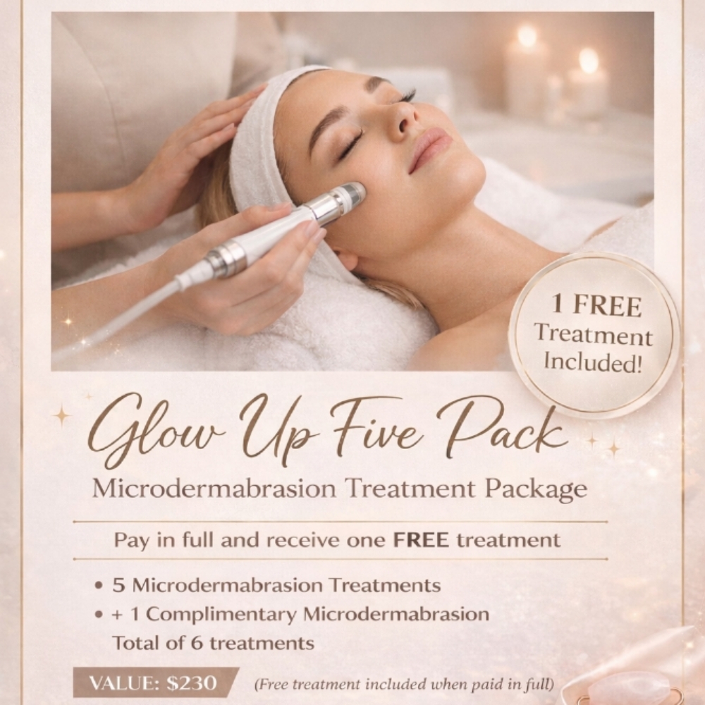 GlowUp 5 Pack Microdermabra Package