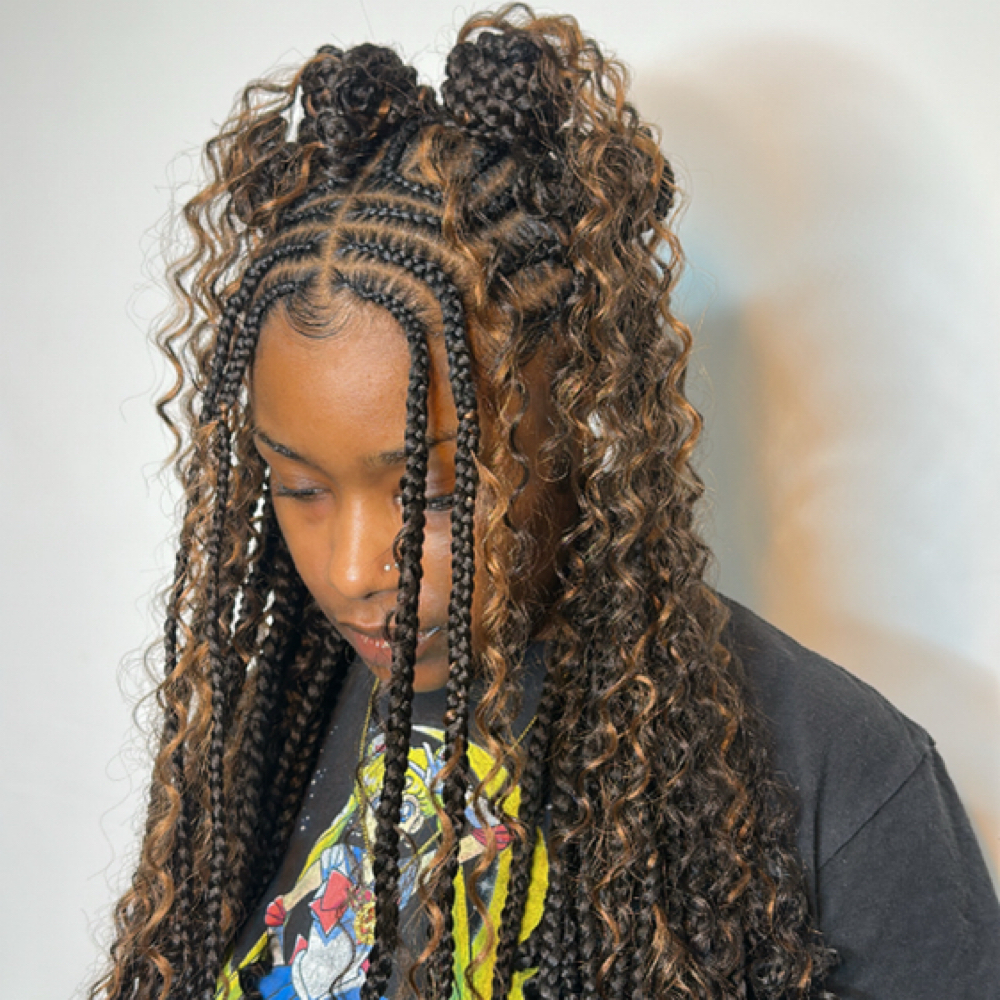 Classic Tribal Braids at A.LaRai Beauty in ansonia, CT