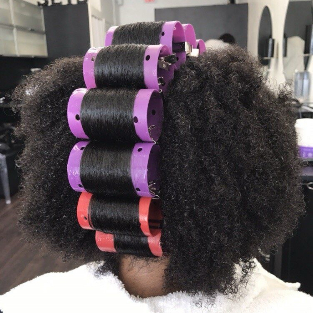 Signature Roller Set at Flair Beauty in Houston, TX