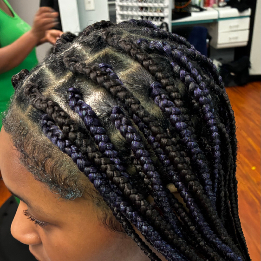 Box Braids (Medium)- $175&Up at Braid Nation, LLC in Smyrna, DE