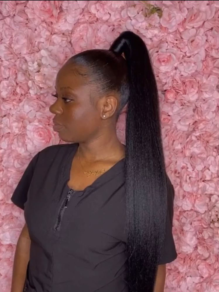 Traditional Sleek Ponytail