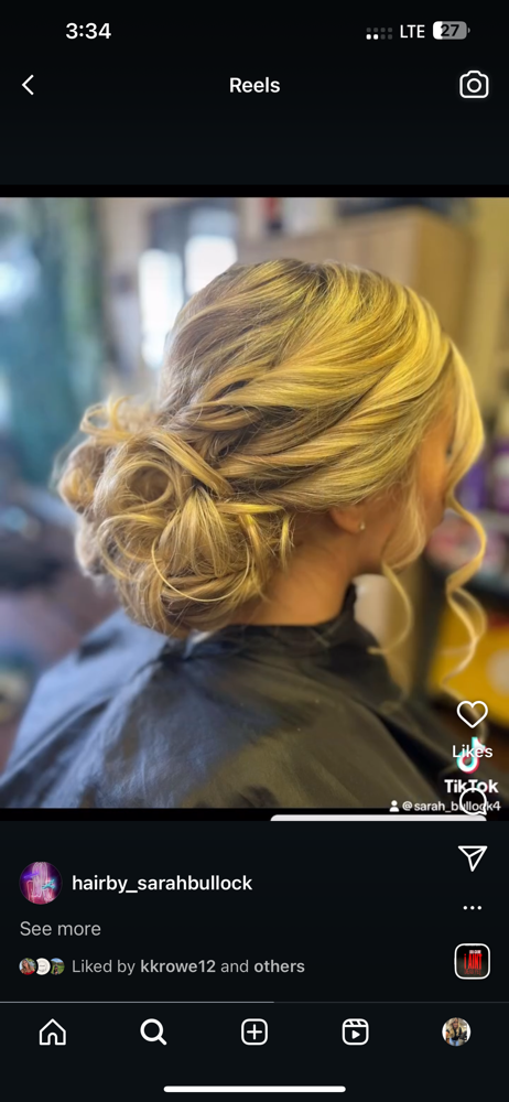 Bridal Hair at Hair by Sarah - Hair In The Square Beauty Bar in Lynn, MA