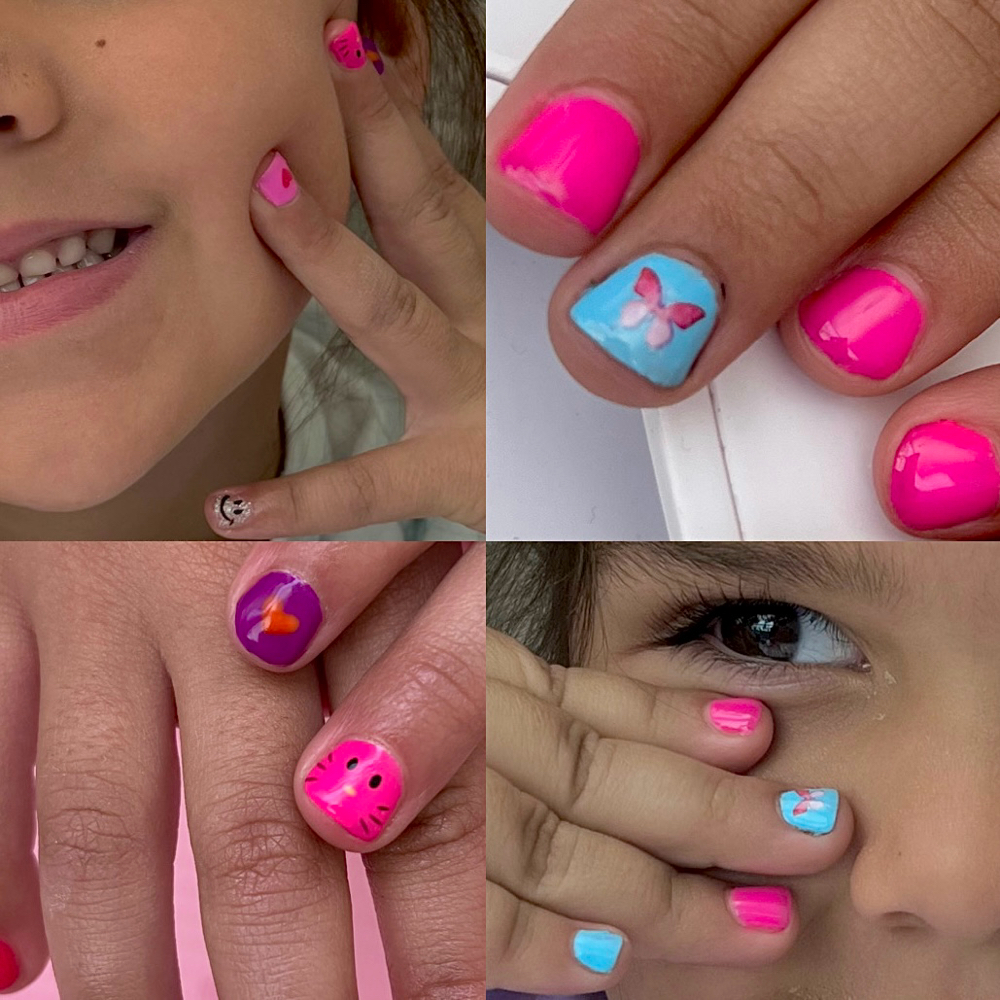 kids gel mani at Pretty Tips By J in Phoenix, AZ