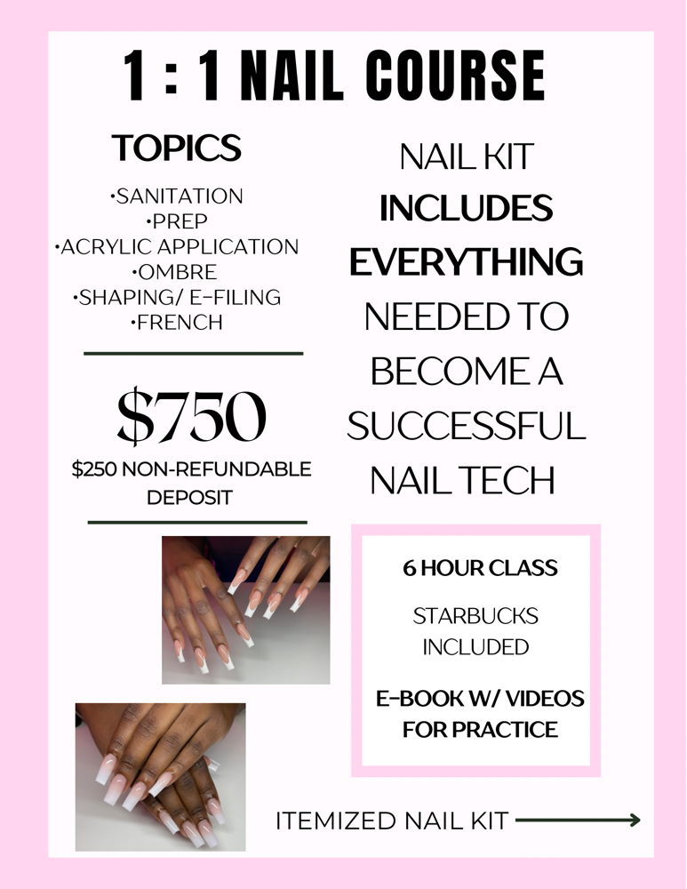 1 : 1 Nail course