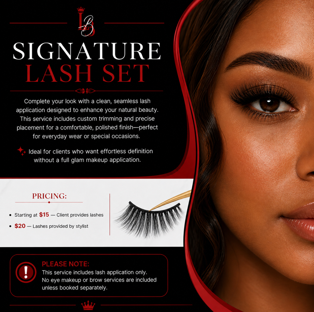 SIGNATURE LASH SET at Ire’s Beauty Factory in Stone Mountain, GA