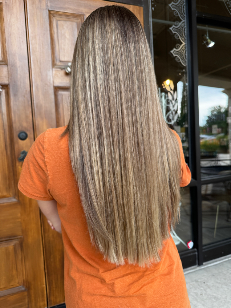 Partial Highlight at Depth and Dimension Salon in Wichita, KS