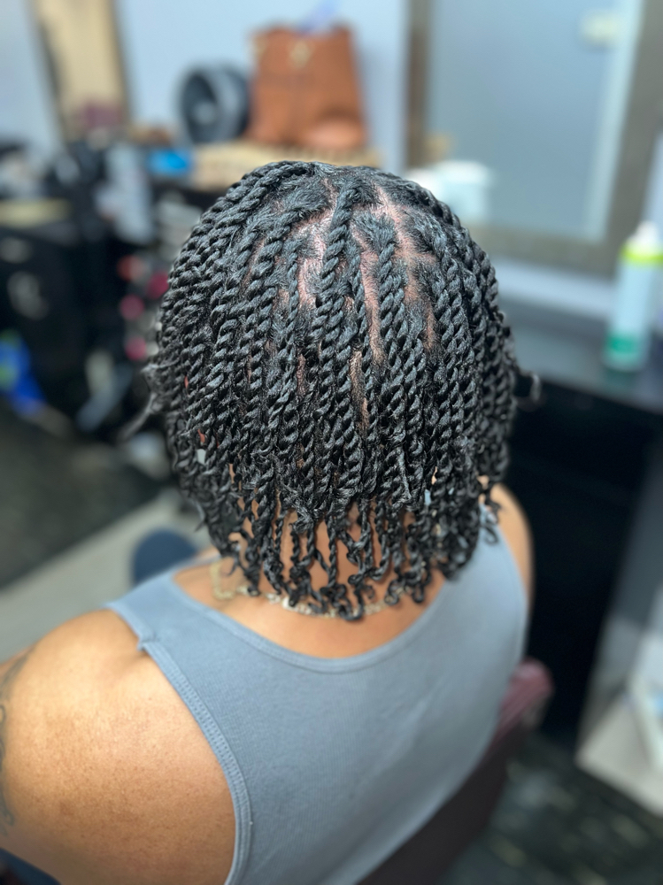 Micro-twist ( No Hair  Added )