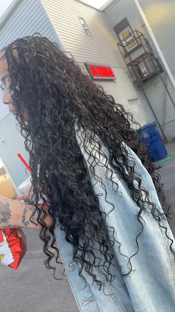 Full Boho Medium "THE LIQUE LOOK "