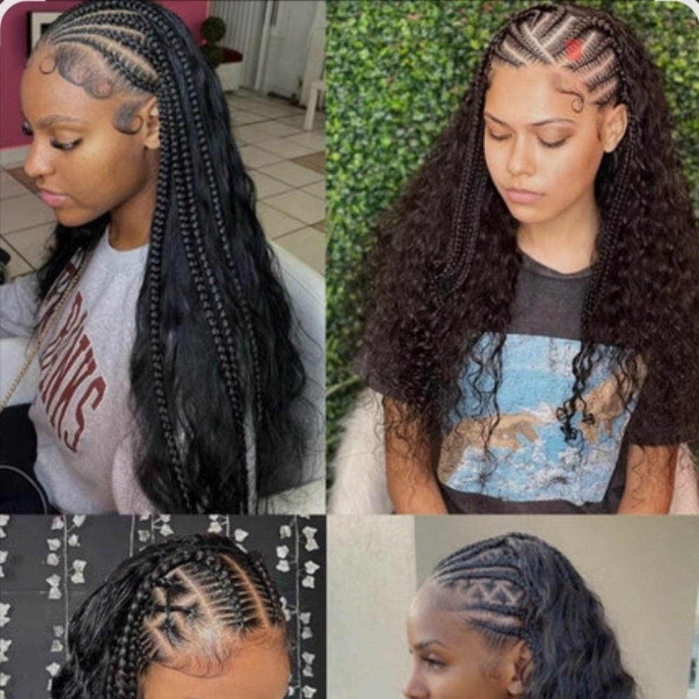Half Feed-in/ Half Sew-in at Nuyu Beauty in Athens, GA