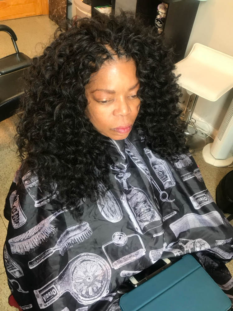 Crochet W/loose Hair