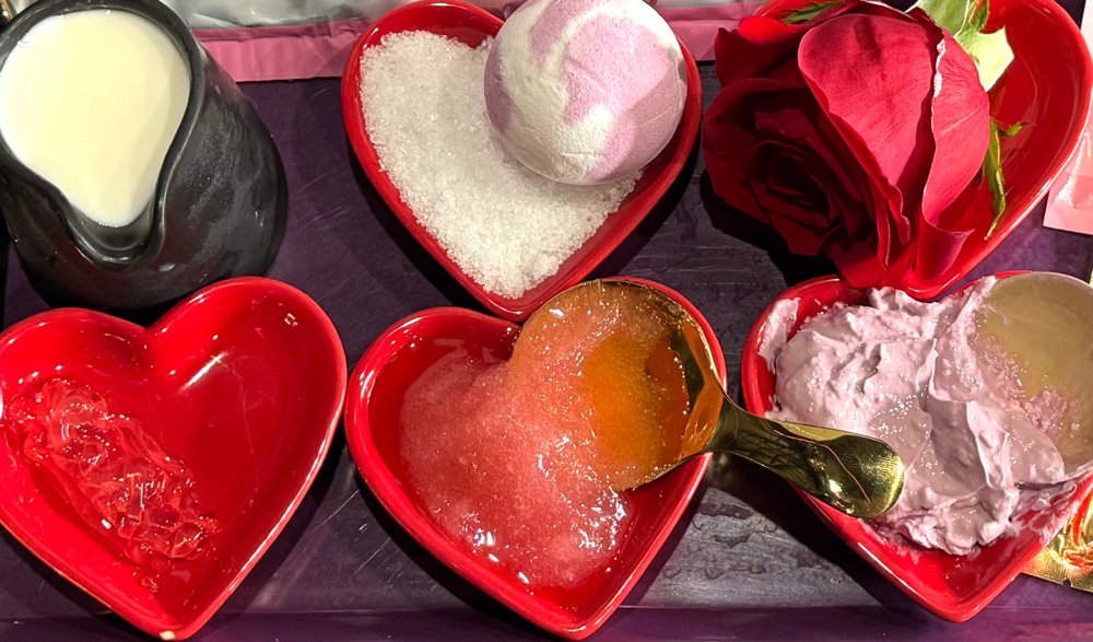 Rose, Milk, & Honey Pedi