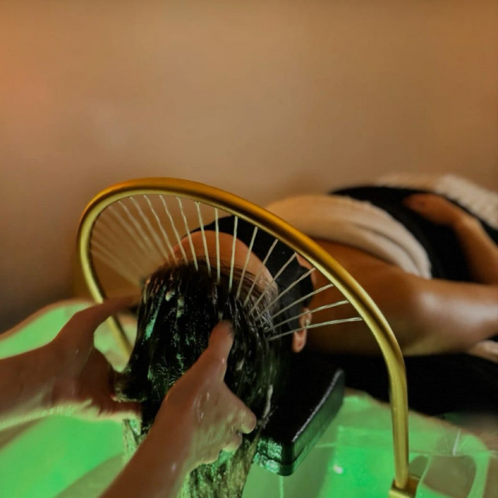 Whispering flow head spa at Whispering Waters Salon & Spa By MJ in canton, MI