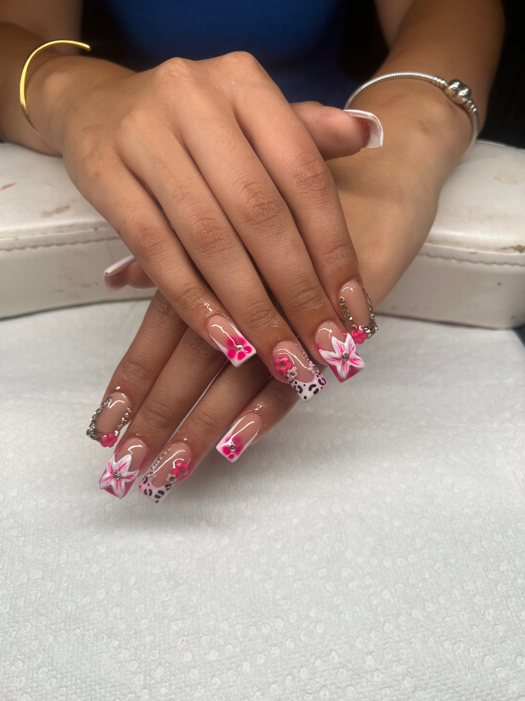 Short Acrylic Fill In at Nails.by.em in Mastic, NY