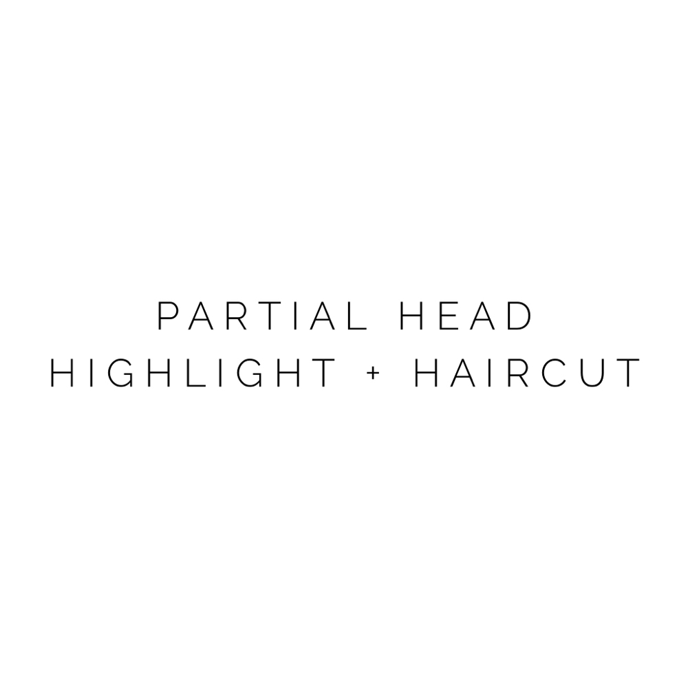 Partial Head Highlight + Haircut