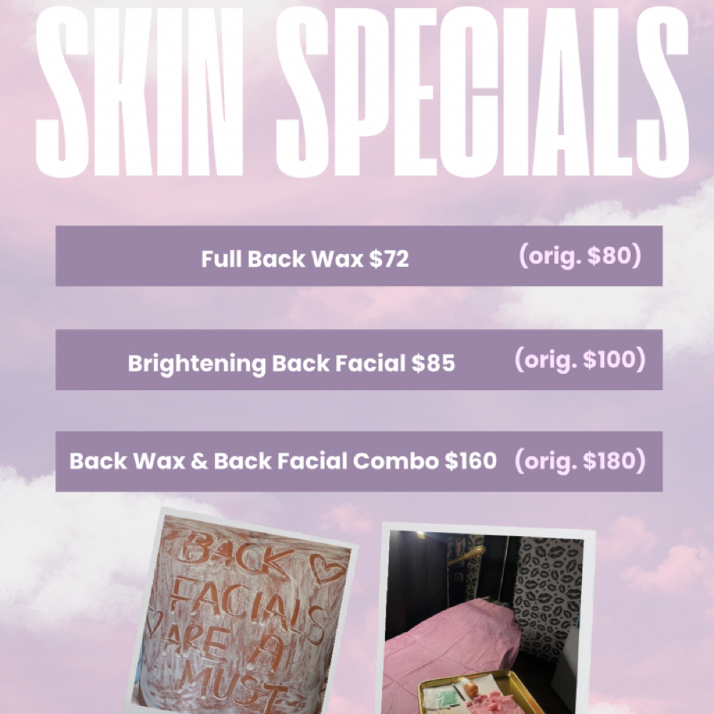 Brightening Back Treatment at Vanesa Rene Esthetics in Kansas City, KS