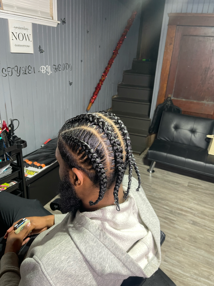 4 Braids (men)