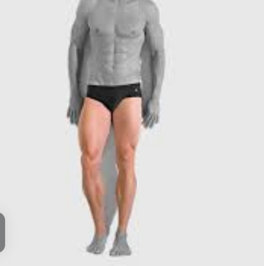 Laser hair full legs men