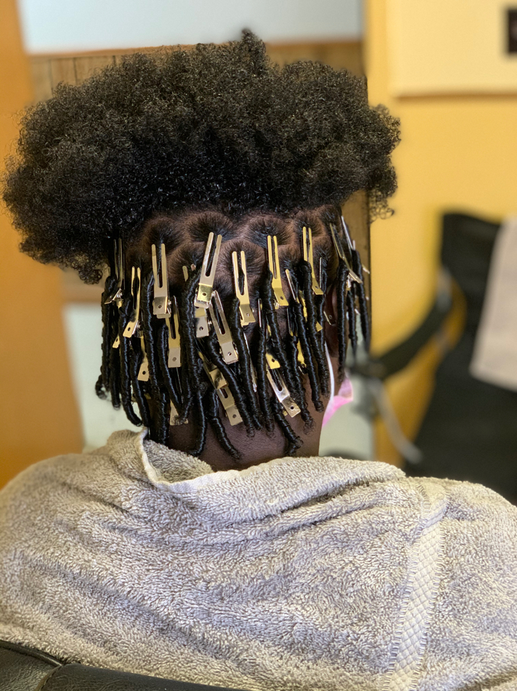 Med Starter Locs(Short Hair)