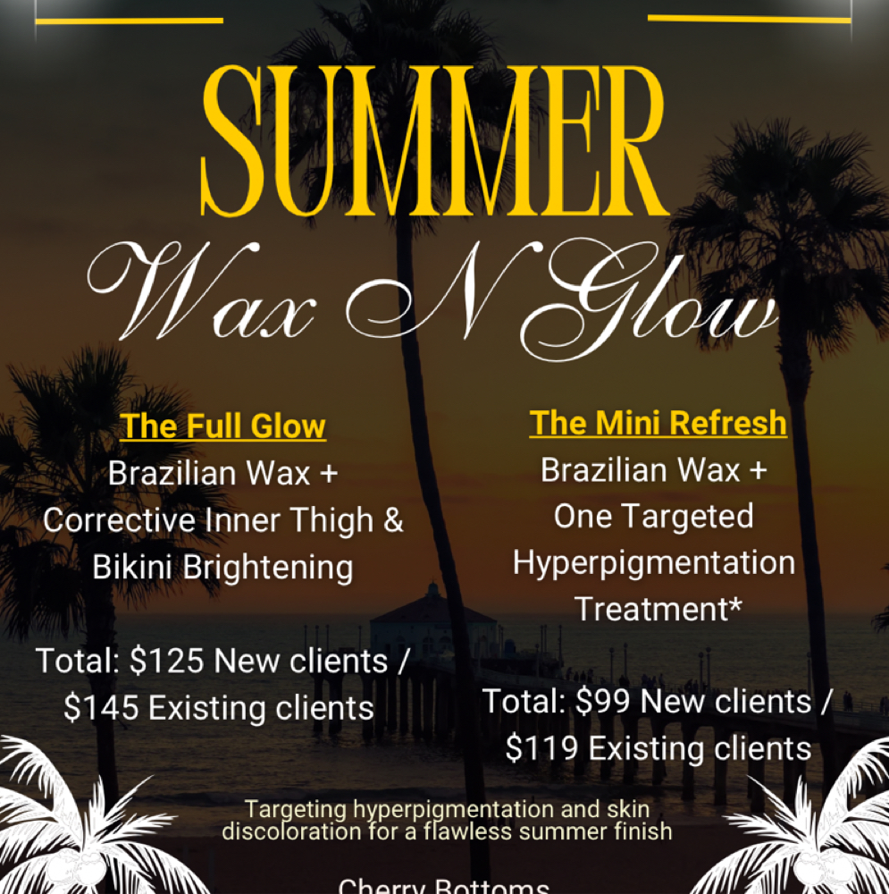 Wax n Glow Special at CherryBottoms Aesthetics in Reno, NV